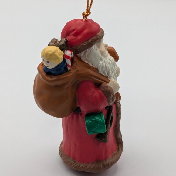 Matrix Christmas Traditions Santa Claus Collectible Vintage Ornament 1992 - Picture 2 of 9